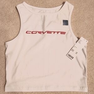 NWT Corvette Embroidered Tank Top